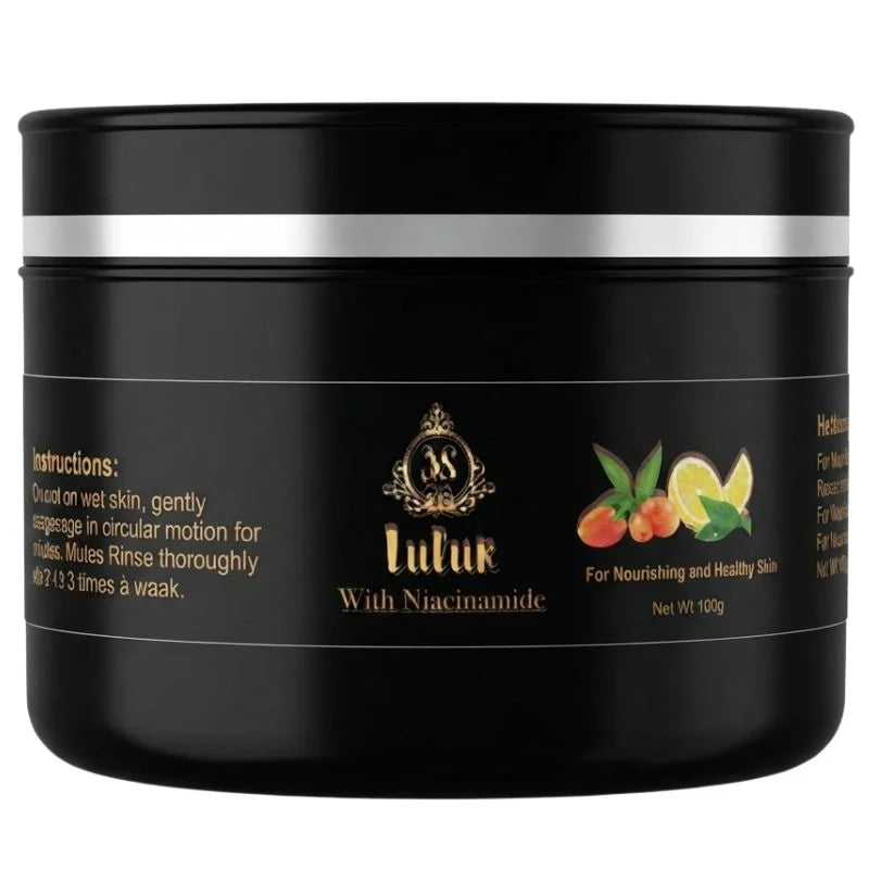 3S Lulur Black With Niacinamide Body Scrub - 150g