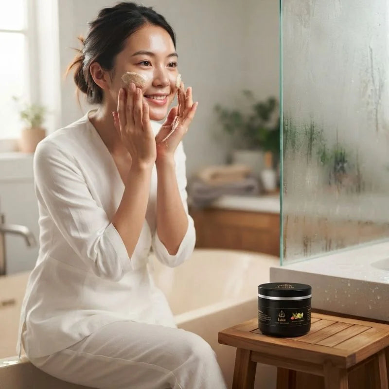 3S Lulur Black With Niacinamide Body Scrub - 150g